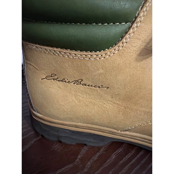 Eddie Bauer Mens Weldon Tan Leather‎ Boots Size 11 Medium main image 6